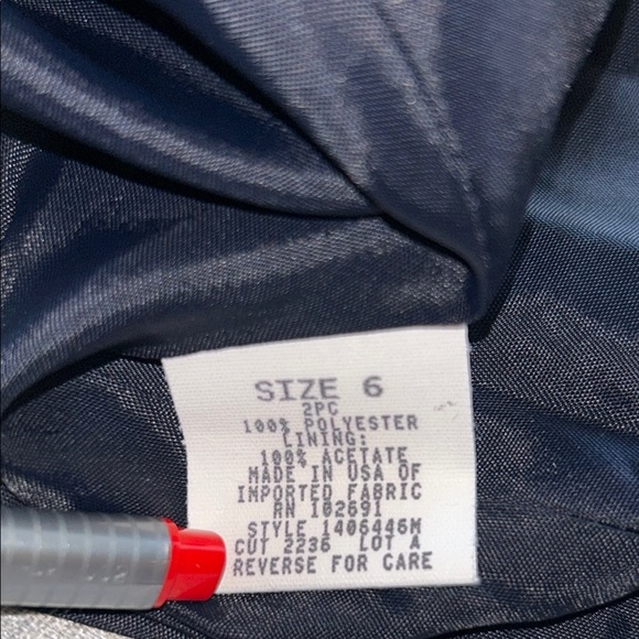 Donna Ricco Midnight Blue Sleeveless Ensemble - Picture 14 of 16